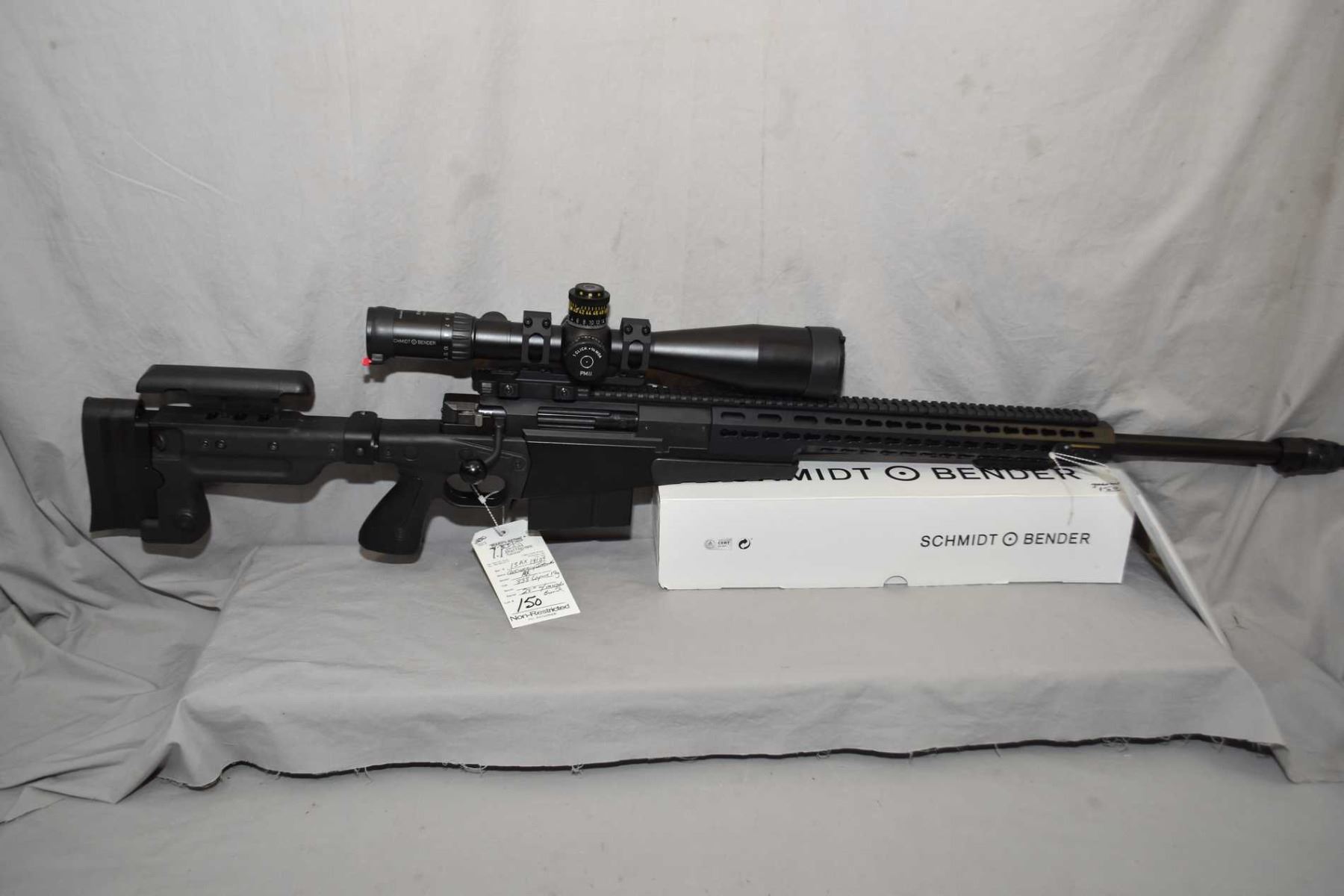 Accuracy International England Model AX .338 Lapua Mag Cal Mag Fed Bolt ...
