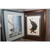 Image 2 : Lot of Four Framed Pictures : Limited Edition Print No. 278/ 300 "Twilight Vigil " A. Halliburton [ 