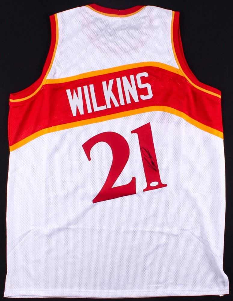 dominique wilkins signed jersey