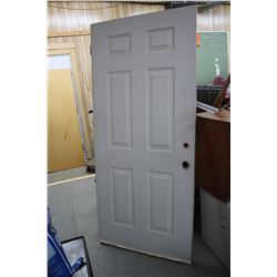 Exterior Door - 36" - White  ** Must Pick Up