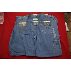 Carpenter Denim Jeans - Good Quality - Relaxed Fit ** Size 34 Waist/34 Leg - 3 prs (One Money)