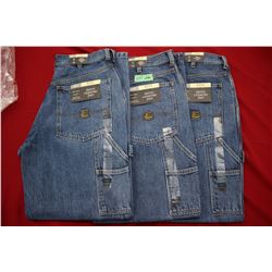 Carpenter Denim Jeans - Good Quality - Relaxed Fit ** Size 32 Waist/30 Leg - 3 prs (One Money)