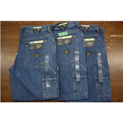 Carpenter Denim Jeans - Good Quality - Relaxed Fit ** Size 32 Waist/32 Leg - 3 prs (One Money)