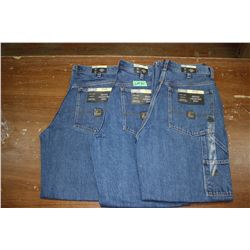 Carpenter Denim Jeans - Good Quality - Relaxed Fit ** Size 32 Waist/32 Leg - 3 prs (One Money)