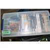 Image 1 : Small Tote w/20 DVD's on Hunting, Fishing & Movies
