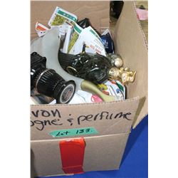 Box of Avon Collectibles