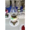 Coal Oil Lamp w/Porcelain Font & Brass Base