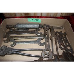 Flat w/Wrenches, Fencing Pliers & Other Misc. Tools