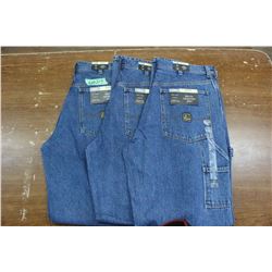 Carpenter Denim Jeans - Good Quality - Relaxed Fit ** Size 34 Waist/34 Leg - 3 prs (One Money)