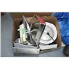 Image 1 : Box w/a Crock Pot, Mix Master & Baking Pan