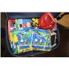 Image 2 : Snoopy Suitcase w/Contents & Charlie Brown Waste Can