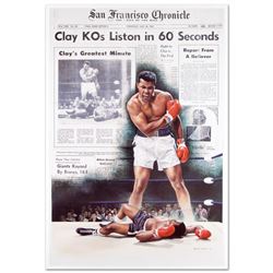 Clay KOs Liston by Ali, Muhammad