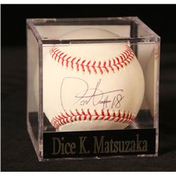Dice K. Matsuzaka Autographed Baseball