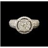Image 2 : 14KT White Gold 2.65 ctw Diamond Ring