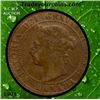 Image 1 : (17)-1901 Canada Victoria large Cent