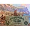 Image 1 : (70)-Rare - 1860's Virginia TREASURY Note $1.00 Hand Signed - Over 150 Years Old