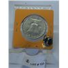 Image 2 : (123)-1963 d USA Silver Franklin Half Dollar with Pin-Mint State