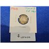 Image 1 : (215)-1968 Silver 10 cents 9 over 8 error