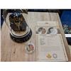 Image 3 : (353)-2015 Solomon Islands tutankhamun 2 Dollars  Included  the Glass display