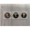 Image 2 : (388)- Canada Lot of 3 Proof Nickel Dollar