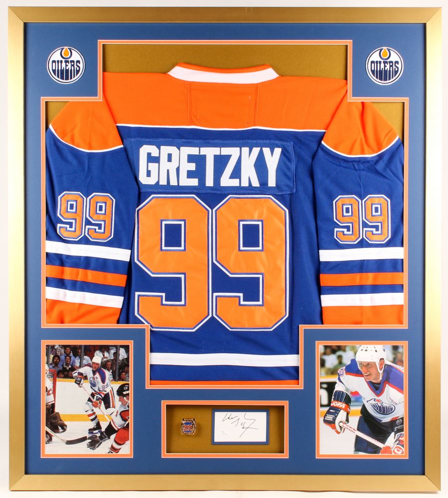 wayne gretzky framed jersey