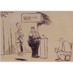 Bok Political Cartoon