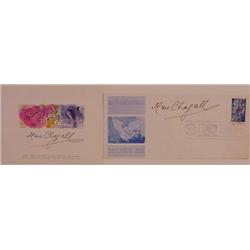 after Marc Chagall (two with autographs)