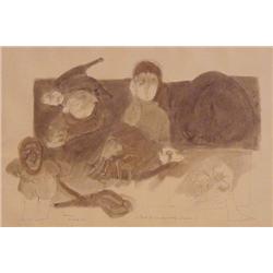 Jose Luis Cuevas (b. 1933) Mexican