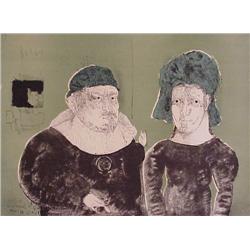 Jose Luis Cuevas (b. 1933) Mexican