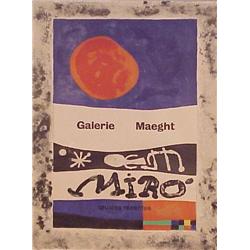 Joan Miro (1893-1983) Spanish