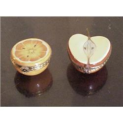 Limoges boxes (two)