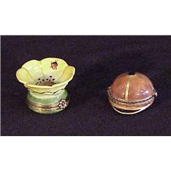 Limoges boxes (two)