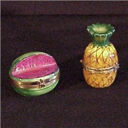 Limoges boxes (two)