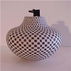 Leslie Thompson raku ceramic
