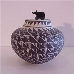 Leslie Thompson raku ceramic