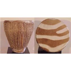 Decorative Arts: African Drum
