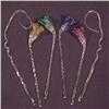 Image 1 : Decorative Glass flowers (four)