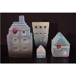 Mary Kay Simon glass (four)