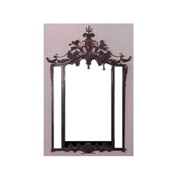 Antique Wrought Iron Mirror