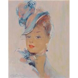Jean Gabriel Domergue (1889-1962) French