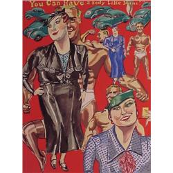 Red Grooms (b. 1937) American