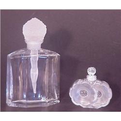 Lalique & Czech Glass (two)