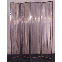 Mid Century Design: Folding Metal Screen