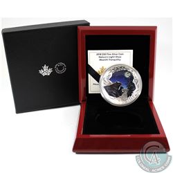 2018 Canada $50 Nature's Light Show: Moonlit Tranquility Fine Silver (Tax Exempt).