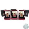 Image 1 : 2016-2018 Canada $20 Pysanka Fine Silver Coin Collection (Tax Exempt). You will receive the 2016 Tra
