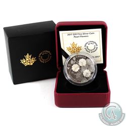 2017 Canada $20 Pearl Flowers Fine Silver Coin (Tax Exempt)