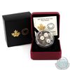 Image 1 : 2017 Canada $20 Pearl Flowers Fine Silver Coin (Tax Exempt)