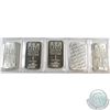 Image 1 : Lot of Republic Metals 1oz .999 Fine Silver Bars in Sealed Plastic Strip. 5pcs (TAX Exempt)