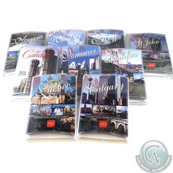 2001 Oh Canada Uncirculated Coin Set Collection. You will receive 9 sets: Oh Canada, Vancouver, Hali