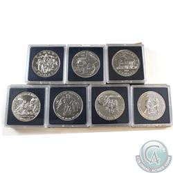 1981-1995 Canada Brilliant Uncirculated Dollar Collection. You will receive 1981, 1988, 1989, 1992,